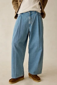 Levi’s® Blue Tab Wide Leg Pleated Denim Trouser Pant
