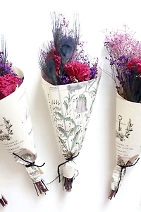 Roxanne’s Dried Flowers Twilight Garden Bouquet