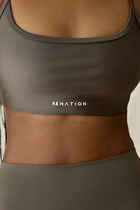P.E Nation Fairmount Major Brown Racerback Sports Bra