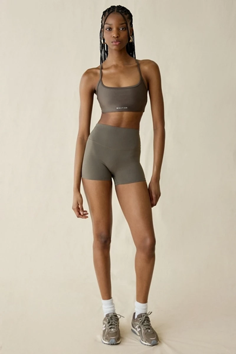 P.E Nation Fairmount Major Brown Racerback Sports Bra