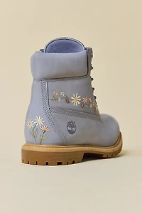 Timberland Women's Embroidered Premium 6-Inch Waterproof Boot