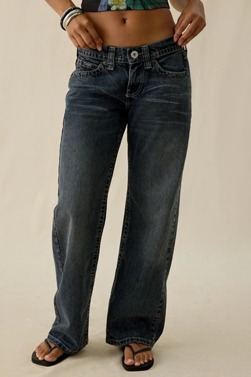 BDG Kayla Wash Effect Low-Rise Jeans