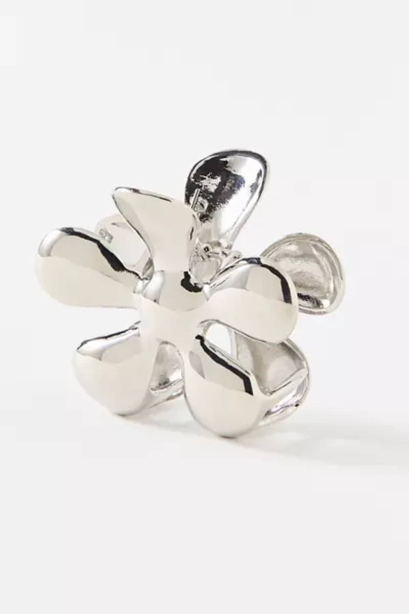 Mellodie Metal Flower Claw Clip