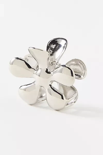 Mellodie Metal Flower Claw Clip