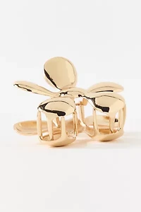 Mellodie Metal Flower Claw Clip