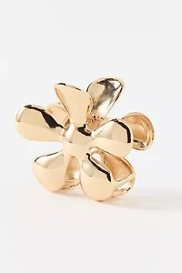Mellodie Metal Flower Claw Clip