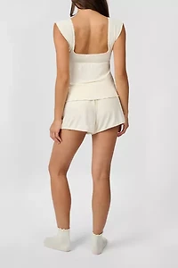 WeWoreWhat Square Neck Babydoll Top