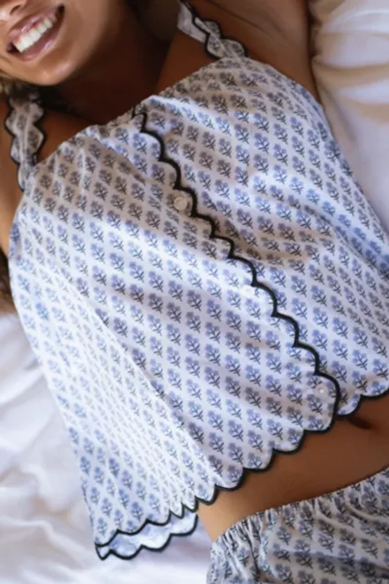 WeWoreWhat Scallop Tank Top