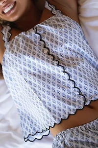 WeWoreWhat Scallop Tank Top