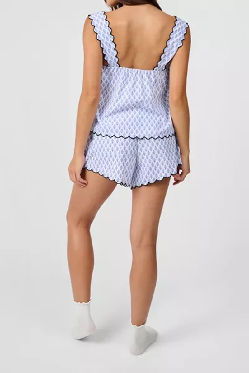 WeWoreWhat Scallop Tank Top