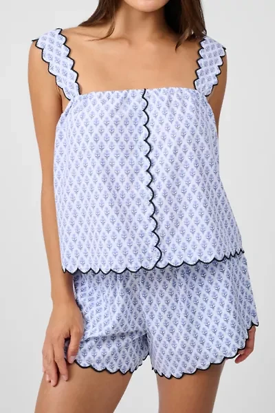 WeWoreWhat Scallop Tank Top