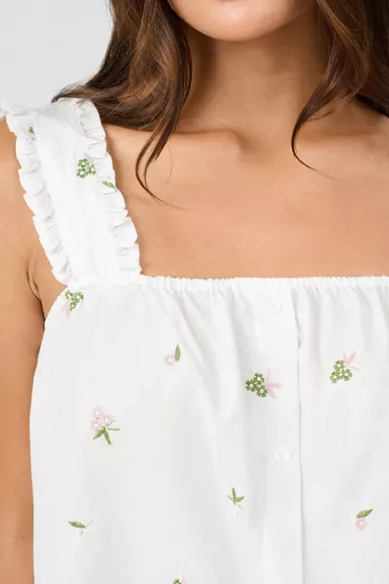 WeWoreWhat Ruffle Tank Top