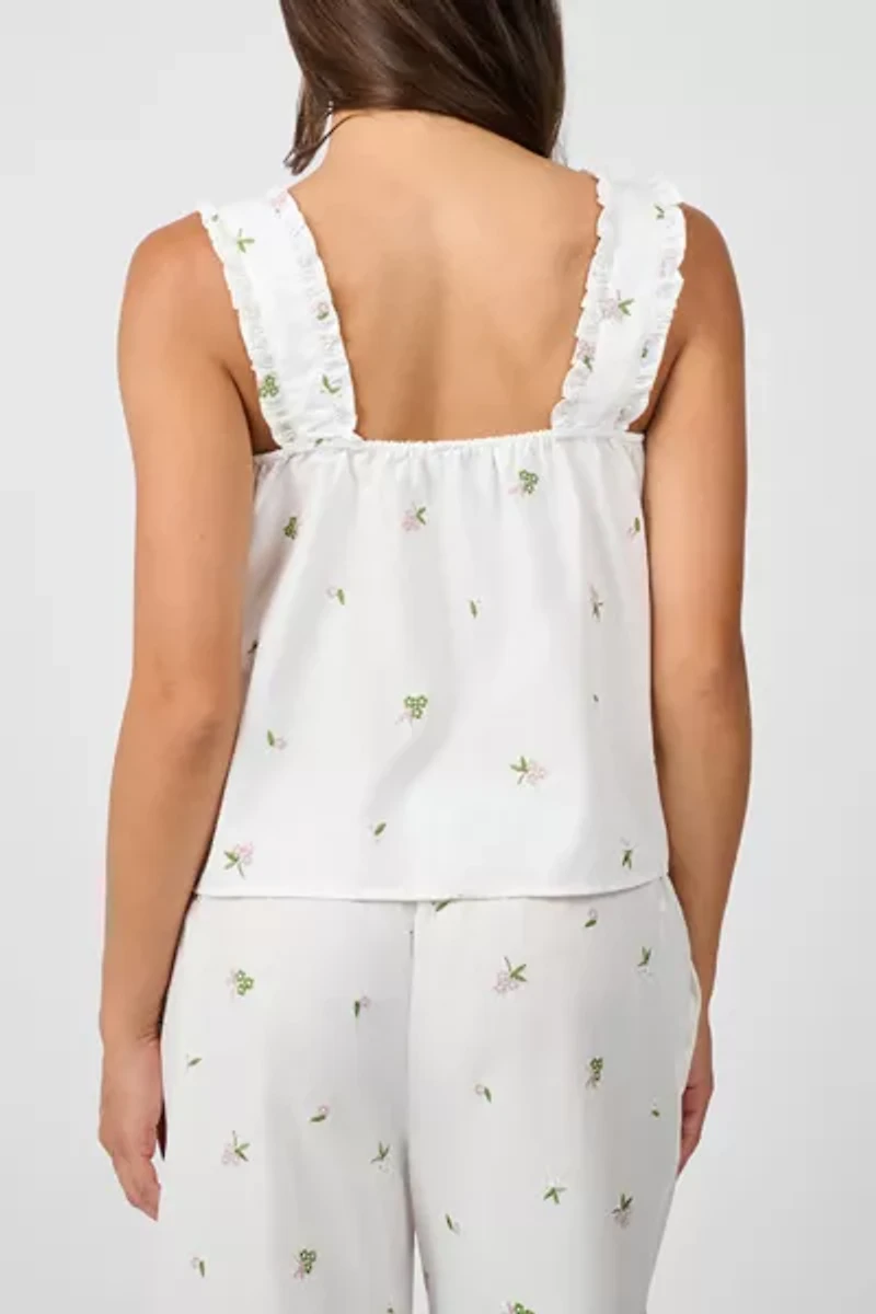 WeWoreWhat Ruffle Tank Top