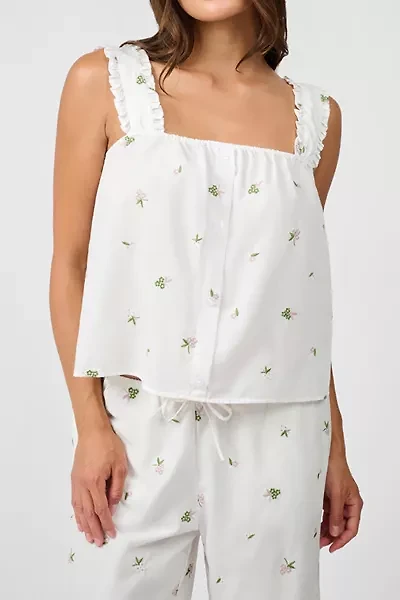WeWoreWhat Ruffle Tank Top