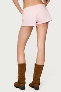 Edikted Vicco Belt Detail Shorts