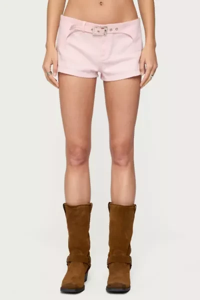 Edikted Vicco Belt Detail Shorts