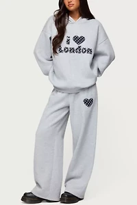 Edikted I Heart London Sweatpants
