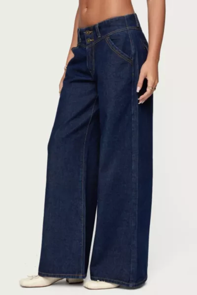 Edikted Meredith Low Rise Jeans