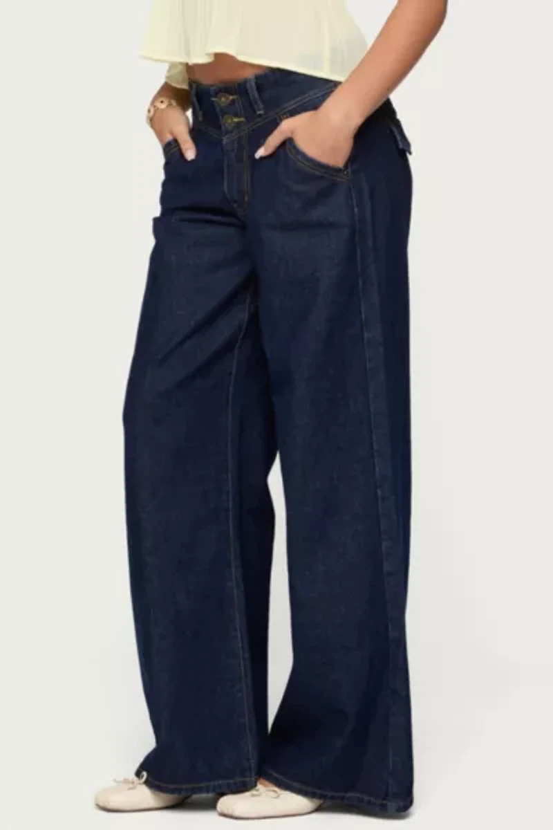 Edikted Meredith Low Rise Jeans