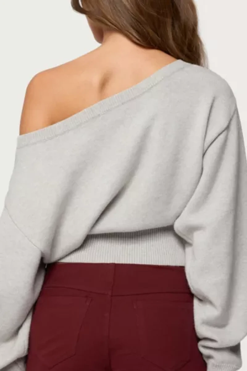 Edikted Ravenna Off Shoulder Sweater