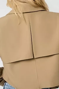 WeWoreWhat Cropped Trench Coat