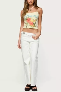 Edikted Hawaii Babe Tank Top