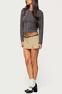 Edikted Hestia Button Up Knit Cardigan