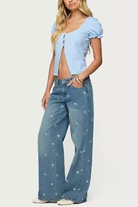 Edikted Dorothea Split Front Top