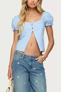 Edikted Dorothea Split Front Top
