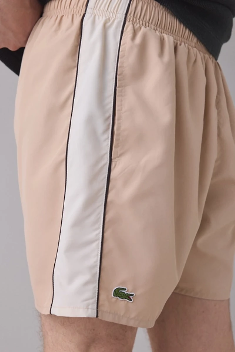 Lacoste Colorblock Swim Trunks