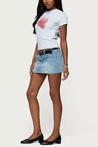 Edikted Sweet Berry T Shirt
