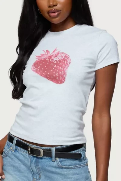 Edikted Sweet Berry T Shirt
