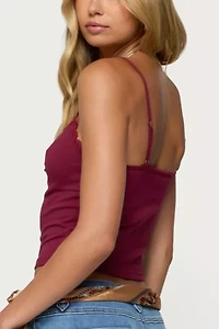 Edikted Mor Lacey Tank Top