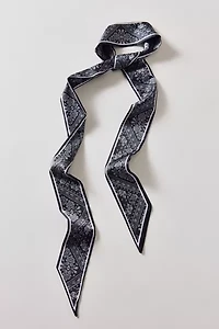 Paisley Pattern Silky Wrap Scarf