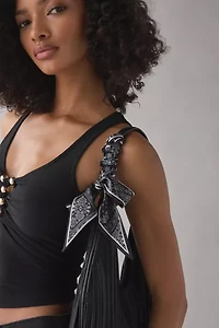 Paisley Pattern Silky Wrap Scarf