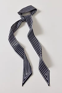 Silky Striped Wrap Scarf