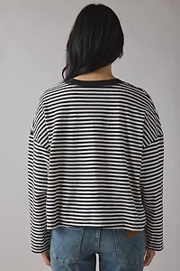 BDG Boxy Long Sleeve Spill The Tee