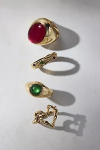 Garland Stone Ring Set