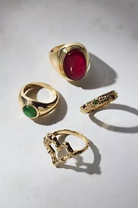 Garland Stone Ring Set