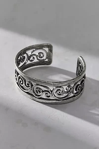 Protector Swirl Cuff Bracelet