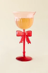 For Love & Lemons UO Exclusive Bow Coupe Glass