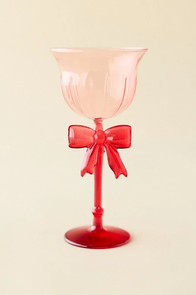 For Love & Lemons UO Exclusive Bow Coupe Glass