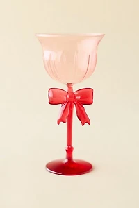 For Love & Lemons UO Exclusive Bow Coupe Glass