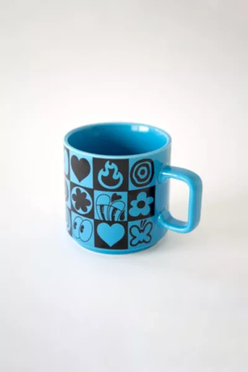 Third Drawer Down  x Hattie Stewart Squares Mug