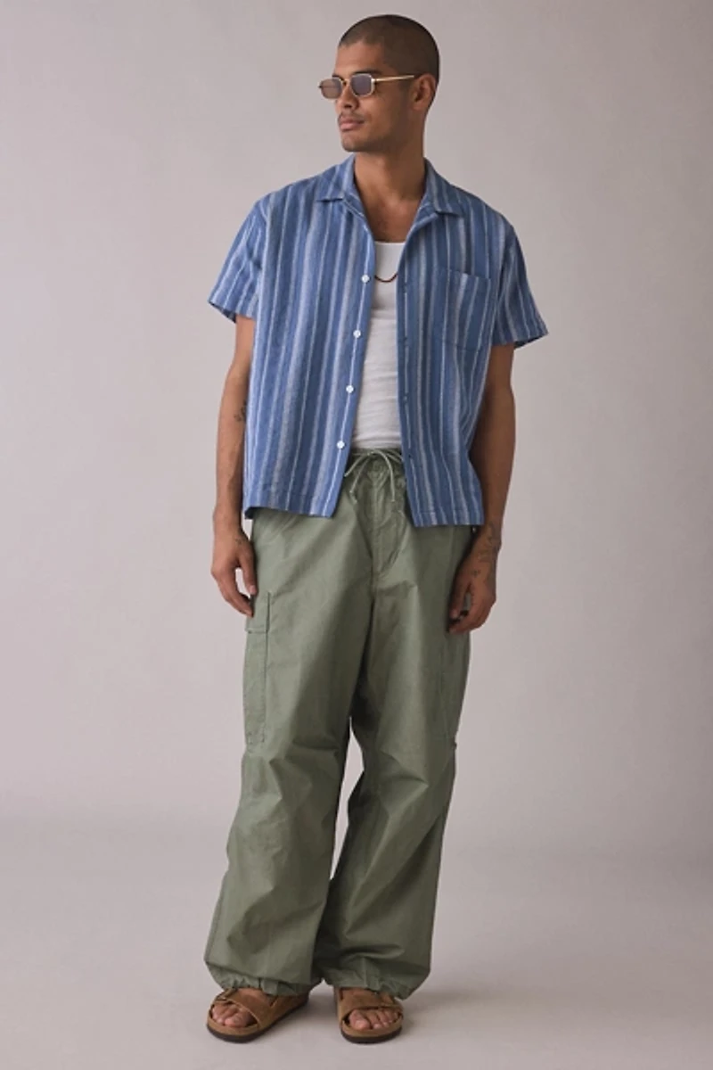 OBEY Hugh Woven Short Sleeve Shirt