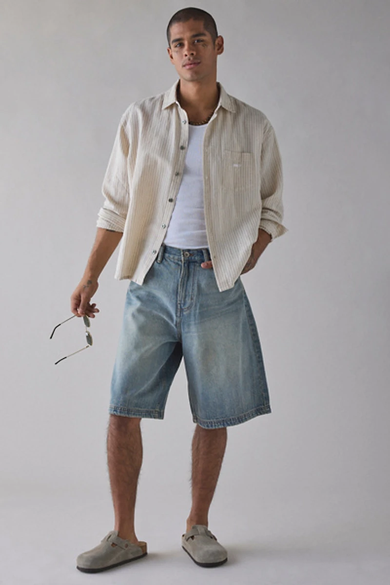 OBEY Nelson Woven Long Sleeve Shirt