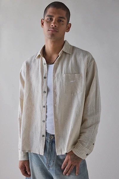 OBEY Nelson Woven Long Sleeve Shirt