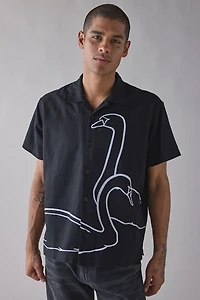 OBEY Cliff Woven Short Sleeve Shirt