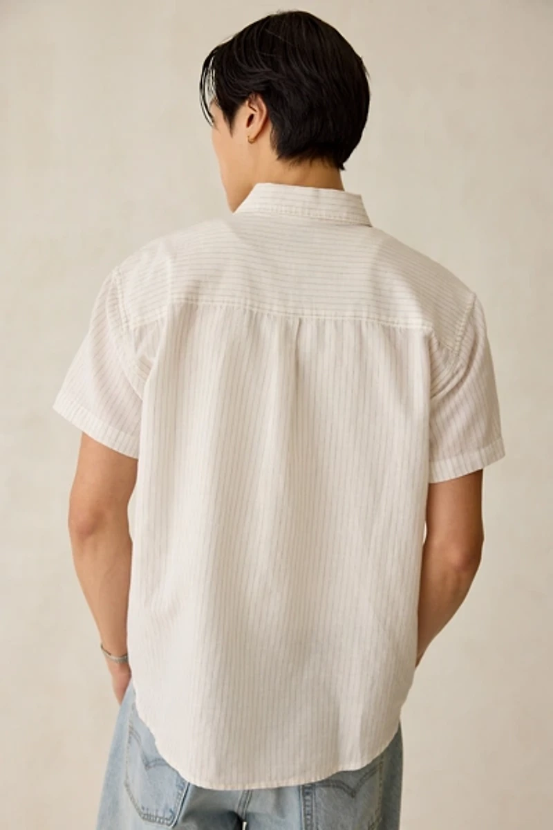 OBEY Barry Woven Button-Down Shirt