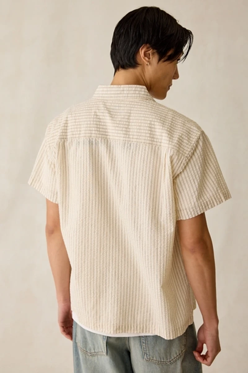 OBEY Alan Woven Button-Down Shirt